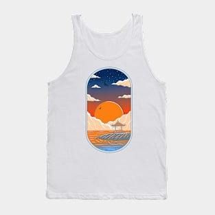 SUNSET IN BALI Tank Top